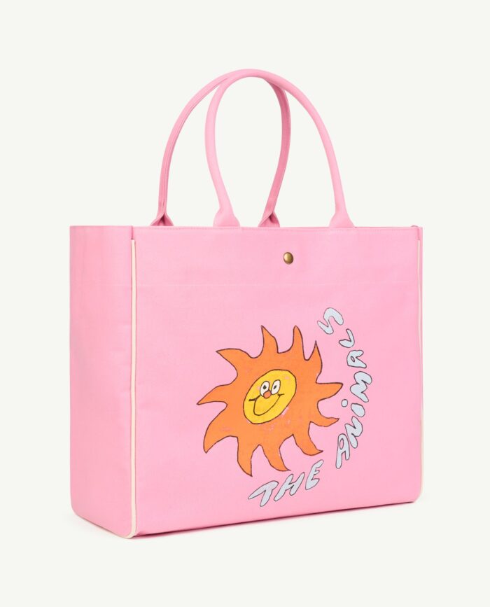 SUN SOFT PINK TOTE BAG - Image 1