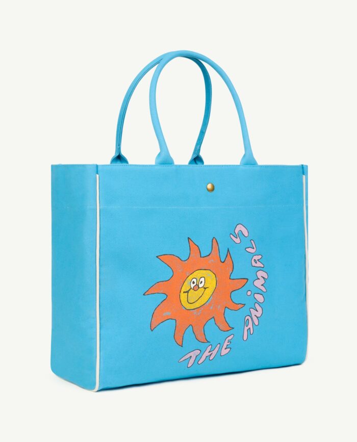 SUN BLUE TOTE BAG - Image 1