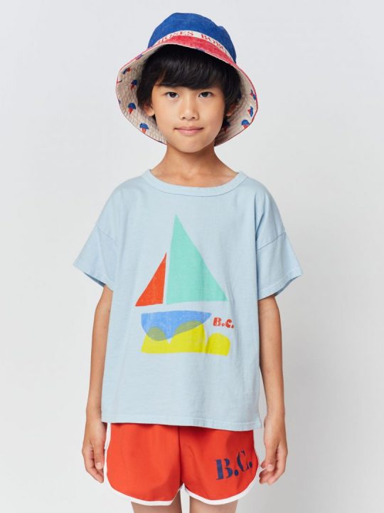 MULTICOLOR SAIL BOAT T-SHIRT
