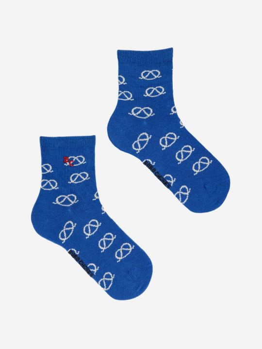 SAIL ROPE ALL OVER SHORT SOCKS