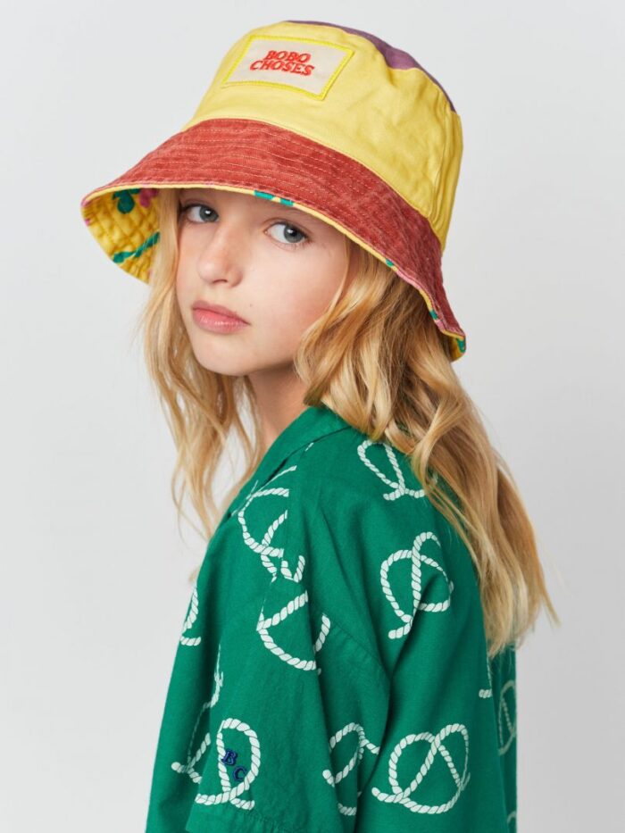 SEA FLOWER REVERSIBLE HAT - Image 4