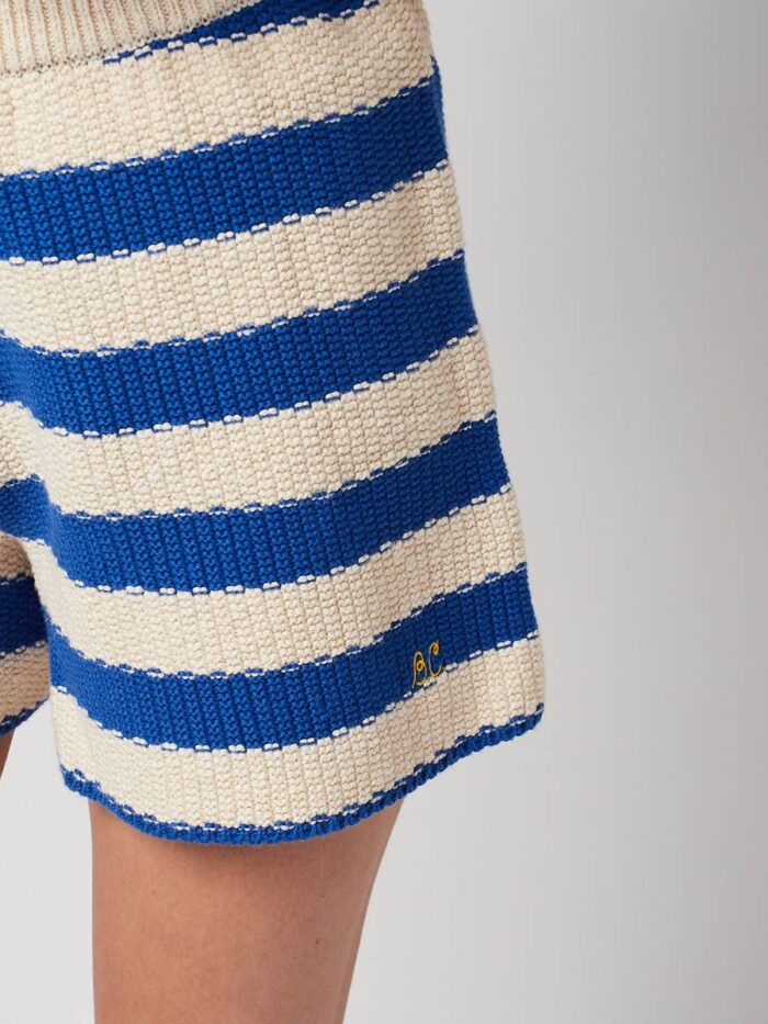 STRIPES KNITTED SHORT - Image 3