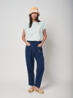 INDIGO LOOSE TROUSERS - Image 4