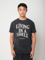LIVING IN A SHELL UNISEX T-SHIRT - Image 3