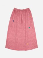 VICHY FLARED SKIRT