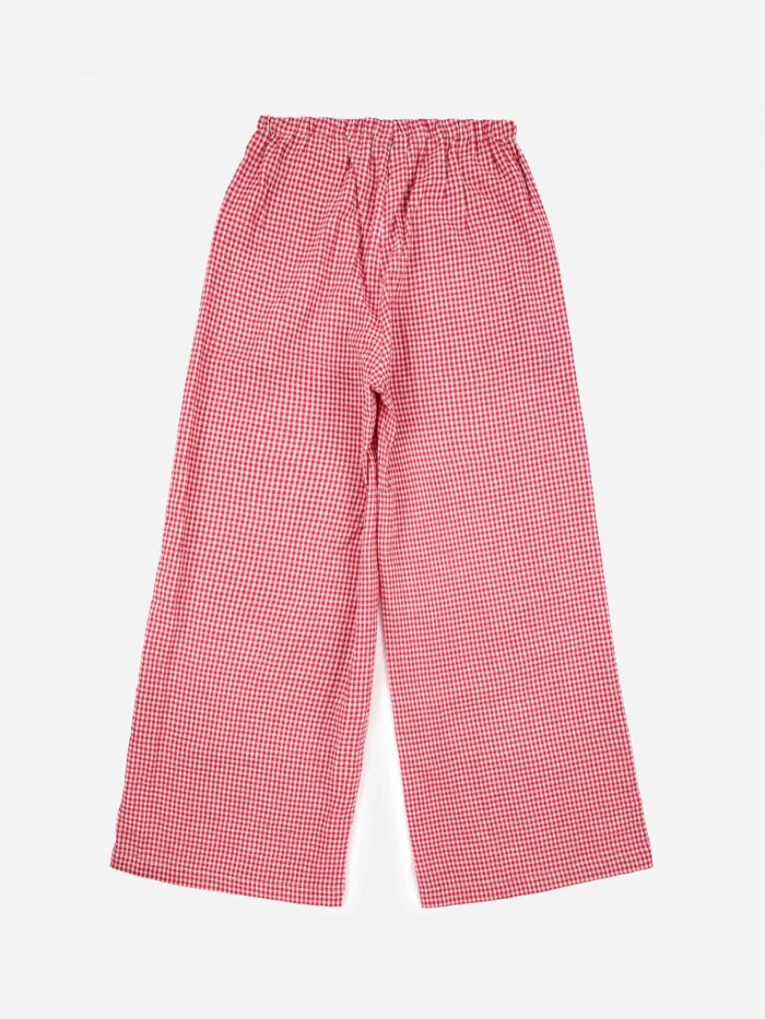 VICHY STRAIGHT LEG TROUSERS - Image 6