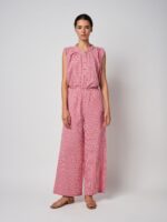VICHY STRAIGHT LEG TROUSERS - Image 2