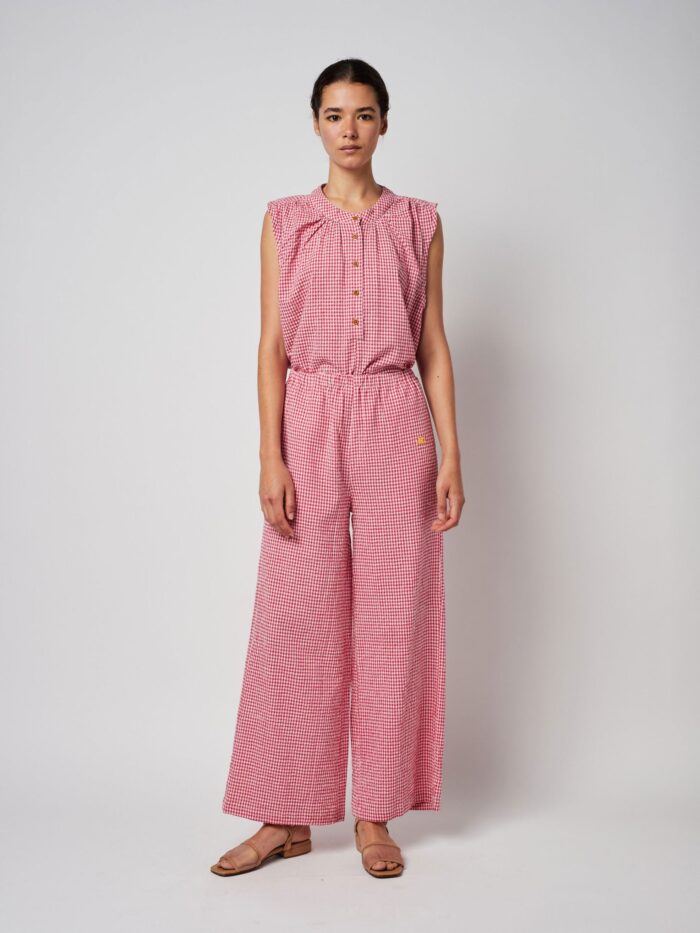 VICHY STRAIGHT LEG TROUSERS - Image 2