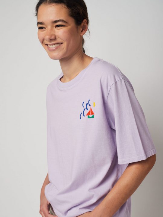 SAIL BOAT BOXY T-SHIRT