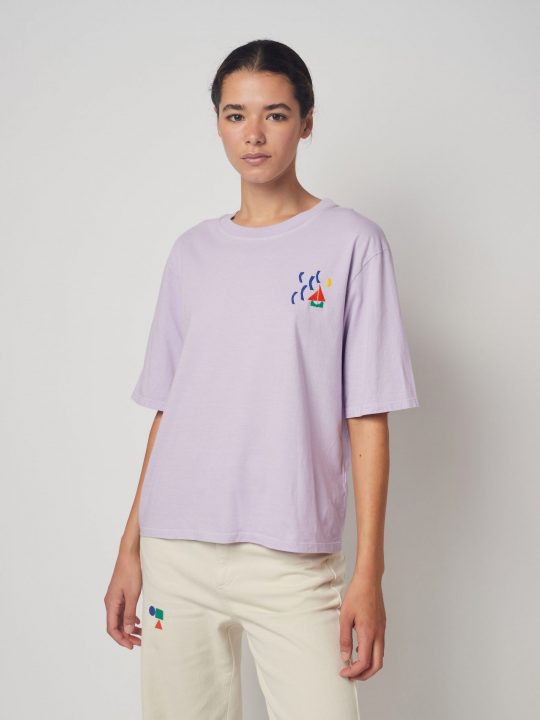 SAIL BOAT BOXY T-SHIRT