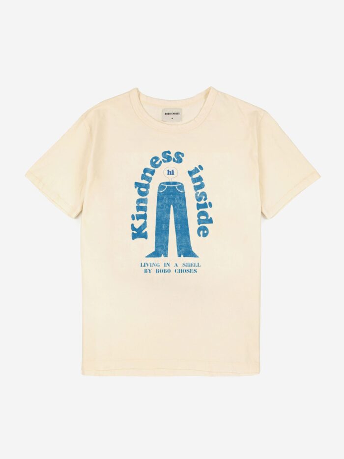 KINDNESS INSIDE SLOGAN UNISEX T-SHIRT - Image 1