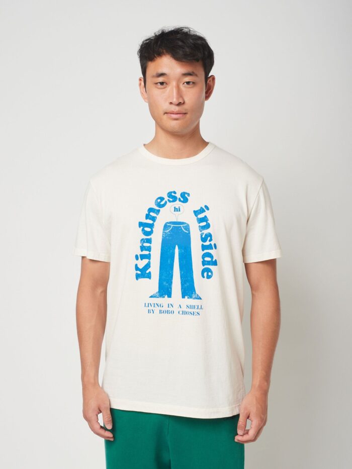 KINDNESS INSIDE SLOGAN UNISEX T-SHIRT - Image 2