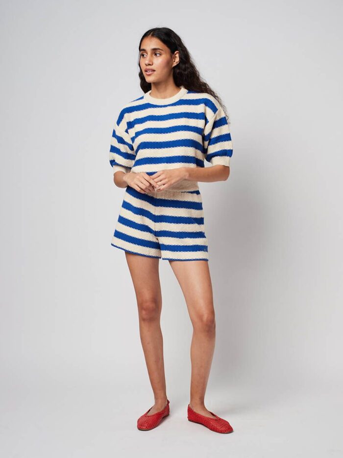 STRIPES KNITTED SHORT - Image 4