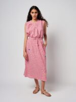 VICHY FLARED SKIRT - Image 3