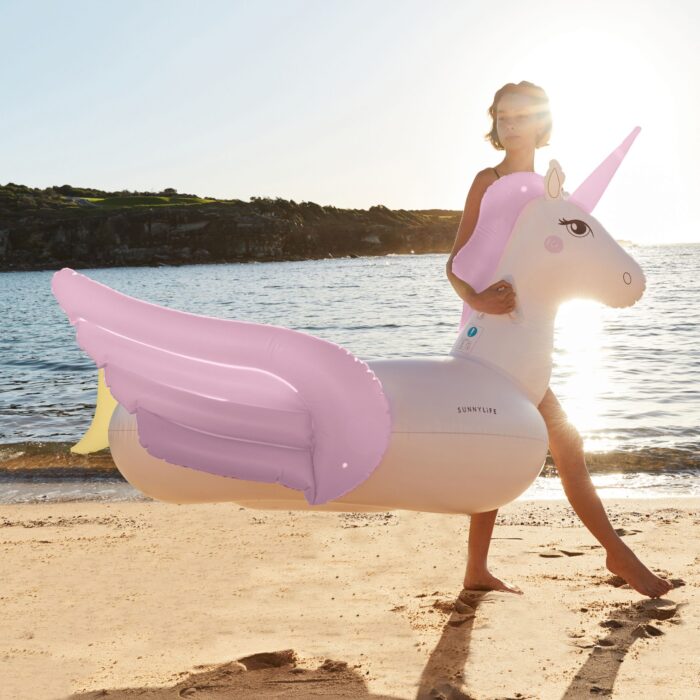 LUXE RIDE-ON FLOAT UNICORN PASTEL - Image 1