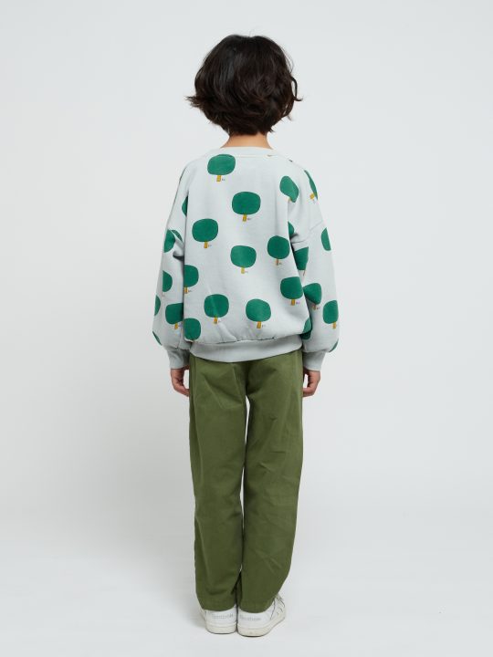 GREEN TREE ALL OVER SWEATSHIRT