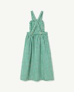 COW OVERALL DRESS GREEN - Image 2