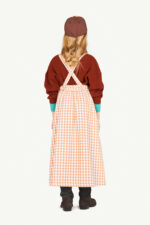 COW OVERALL DRESS SOFT BROWN - Image 4