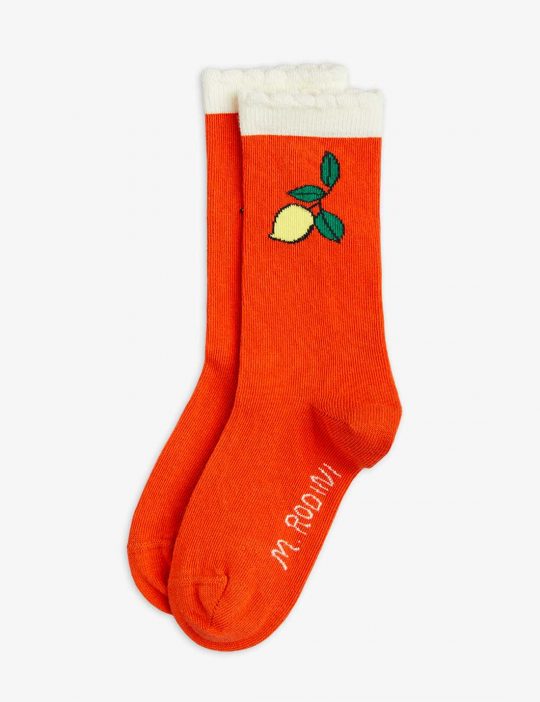 LEMONS SCALLOP 1 PACK SOCKS