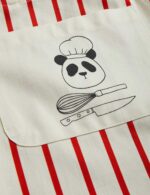 STRIPE PANDA CHEF WOVEN APRON - Image 2