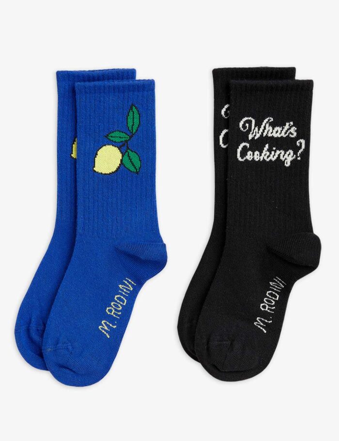 WHAT'S COOKING 2 PACK SOCKS - Image 1