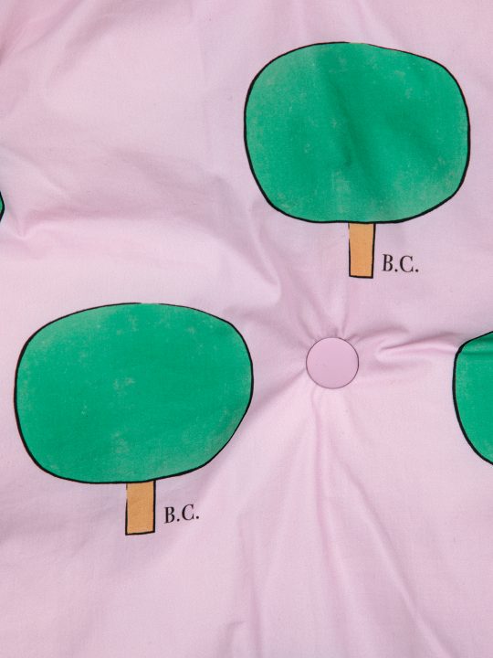 BABY GREEN TREE ALL OVER HOODED ANORAK