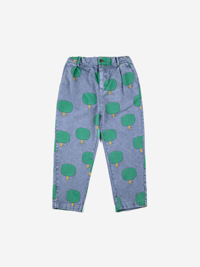 GREEN TREE ALL OVER CHINO PANTS - Image 1