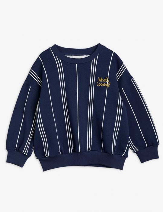 WHATS COOKING EMB SWEATSHIRT NAVY