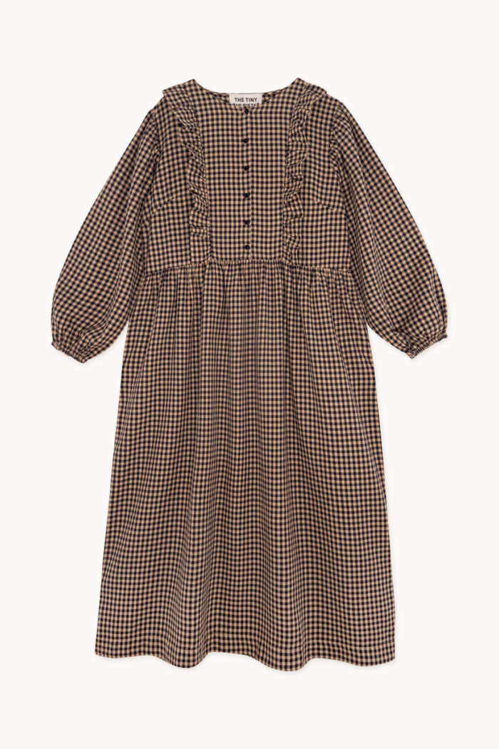 VICHY FRILL DRESS - Image 1