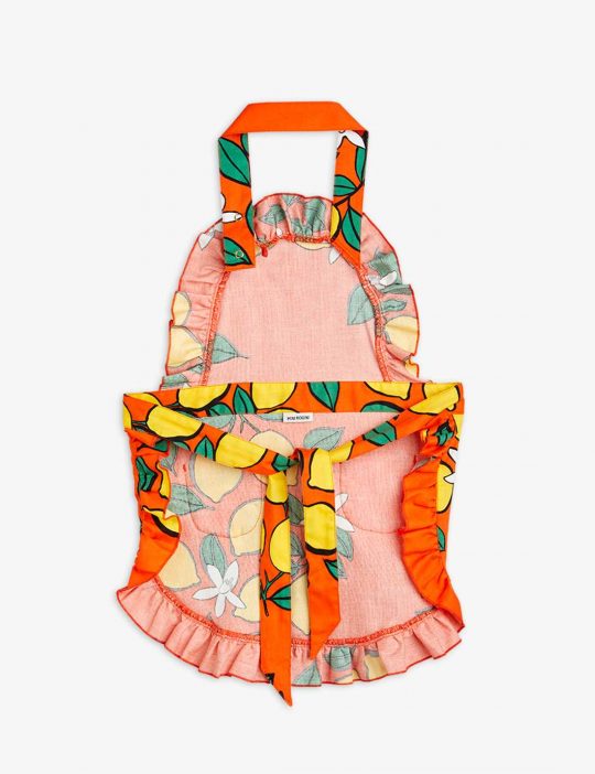 LEMONS AOP WOVEN APRON