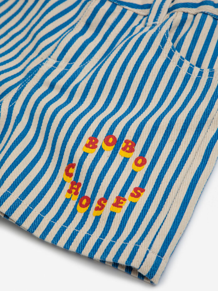 BOBO CHOSES CIRCLE STRIPES WOVEN SHORTS - Image 3
