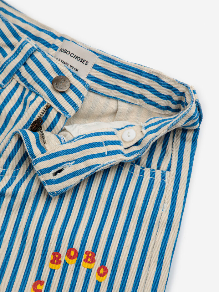 BOBO CHOSES CIRCLE STRIPES WOVEN SHORTS - Image 4