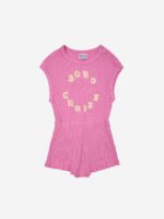 BOBO CHOSES CIRCLE PLAYSUIT PINK