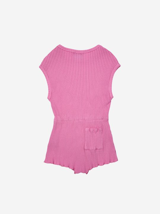 BOBO CHOSES CIRCLE PLAYSUIT PINK
