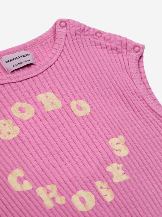 BOBO CHOSES CIRCLE PLAYSUIT PINK