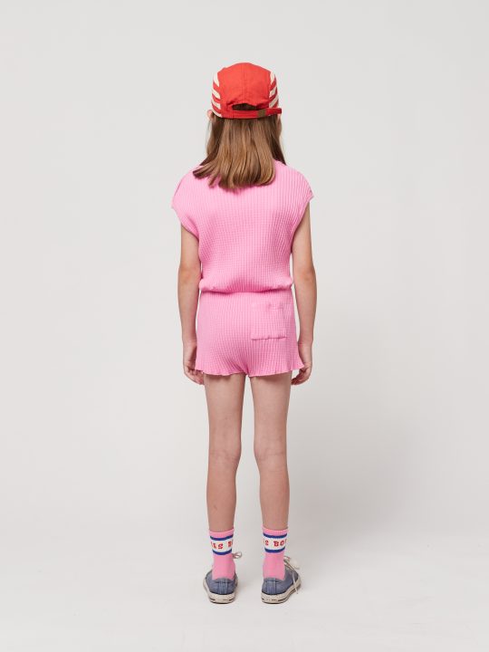 BOBO CHOSES CIRCLE PLAYSUIT PINK