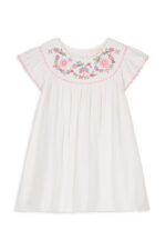 DRESS ARIA WHITE DOUBLE GAUZE - Image 2