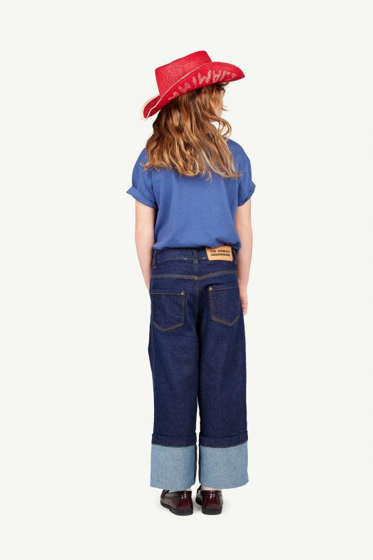 DEEP BLUE ROOSTER T-SHIRT