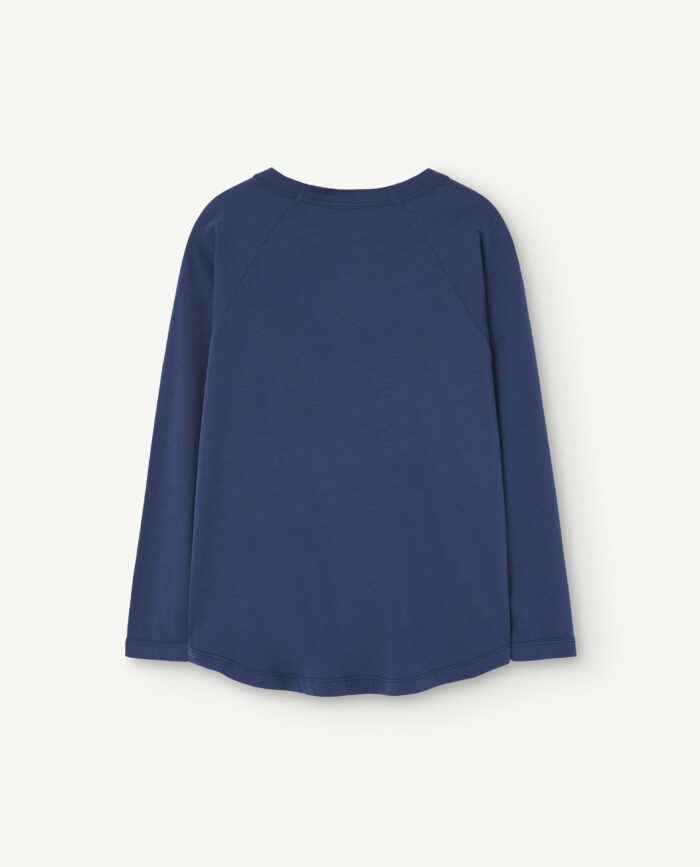 DEEP BLUE ANTEATER LONG SLEEVE T-SHIRT - Image 4