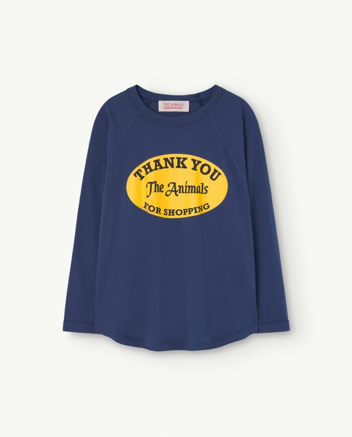 DEEP BLUE ANTEATER LONG SLEEVE T-SHIRT - Image 1
