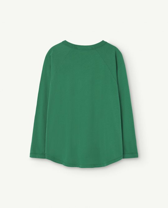GREEN ANTEATER LONG SLEEVE T-SHIRT