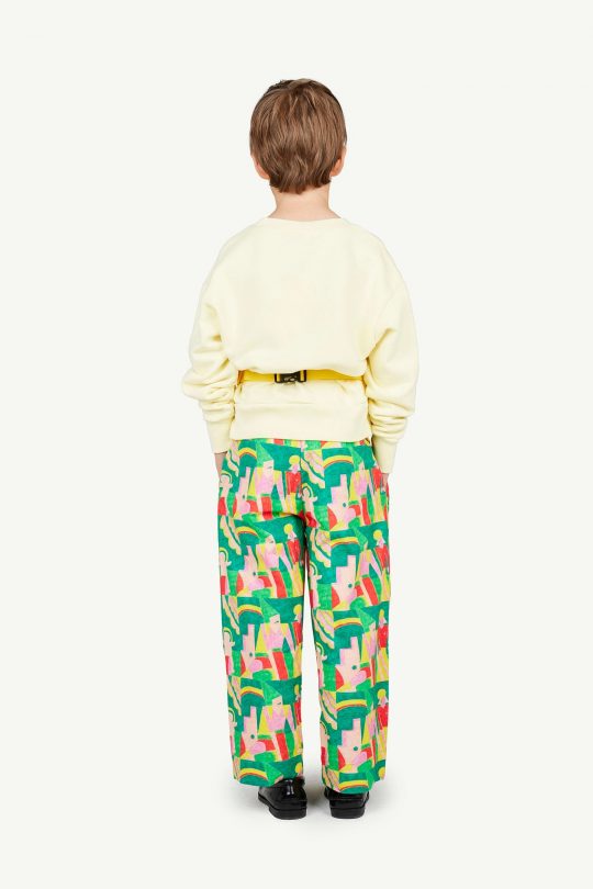 SOFT YELLOW BEAR SWEATSHIRT