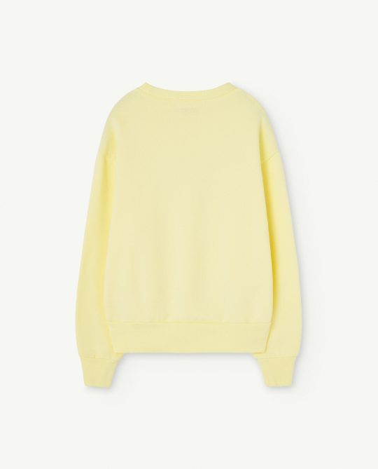 SOFT YELLOW BEAR SWEATSHIRT