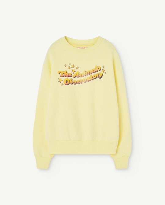 SOFT YELLOW BEAR SWEATSHIRT
