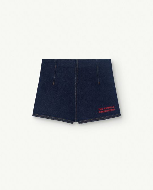 INDIGO CLAM SHORTS