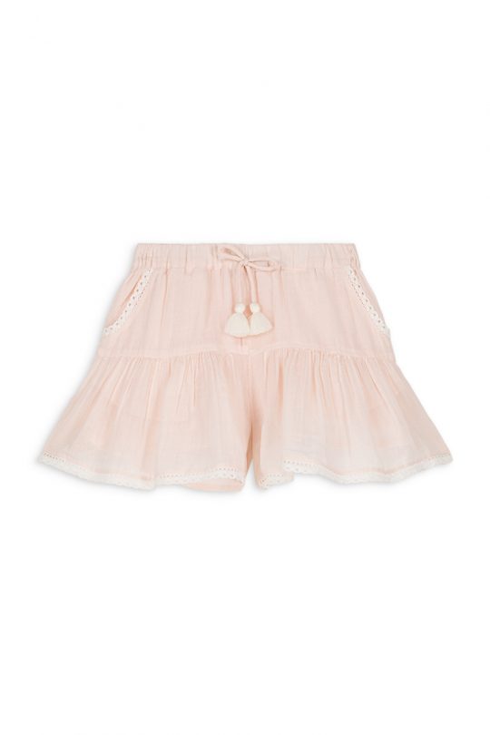 SHORTS ALAMBRA SINGLE GAUZE BLUSH