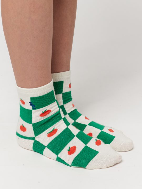 TOMATO ALL OVER SHORT SOCKS