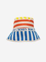 MULTICOLOR STRIPES REVERSIBLE HAT