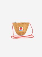 BC TOMATO RAFFIA HAND BAG