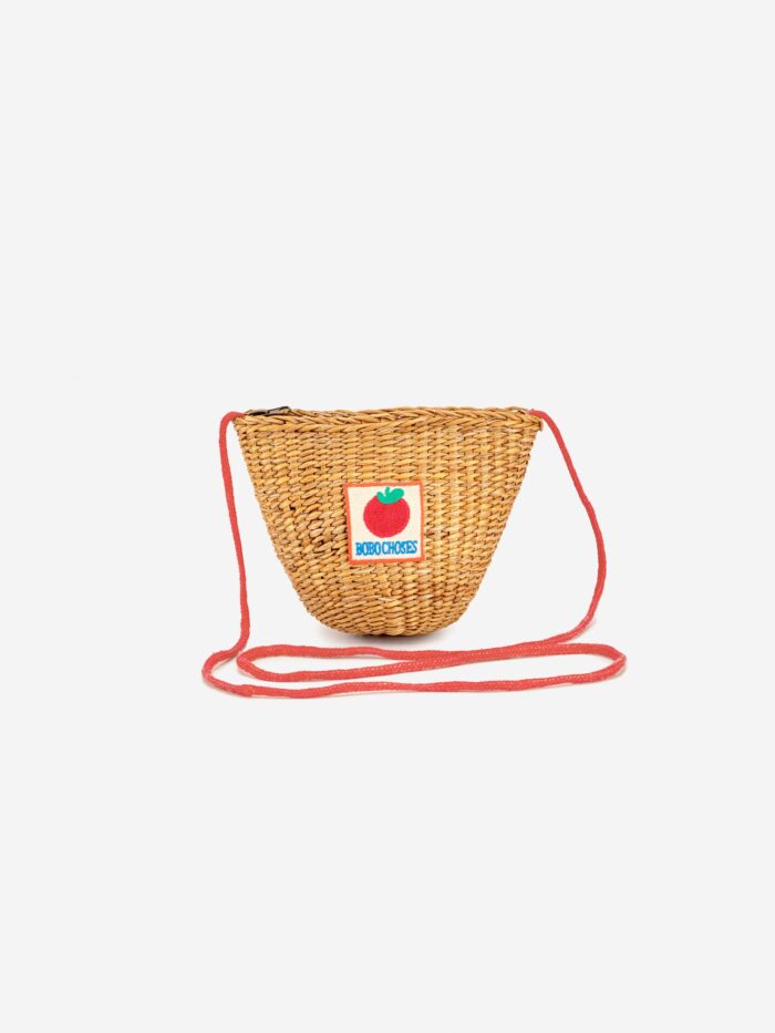 BC TOMATO RAFFIA HAND BAG - Image 1
